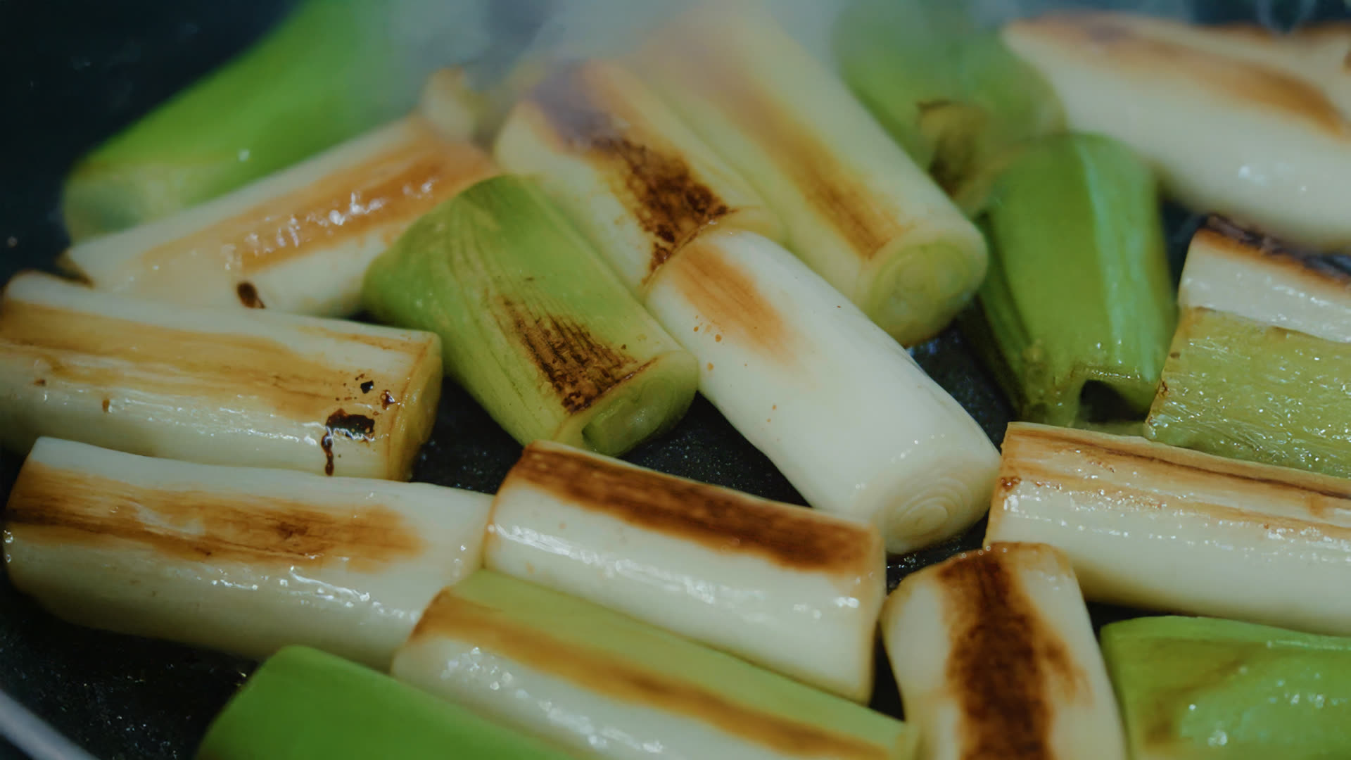 泉ノ葱を焼いた調理例